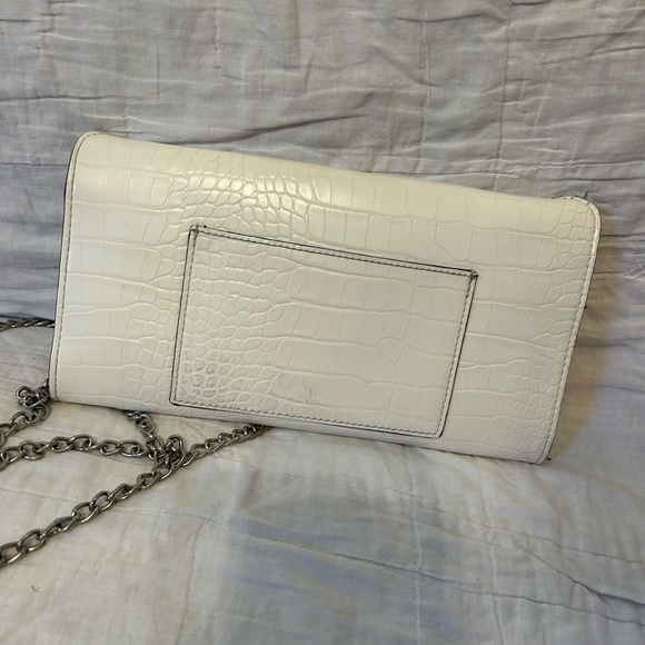 Steve Madden White Alligator Bag - Picture 2 of 3